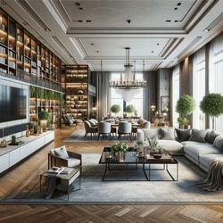 Living and Dining Room